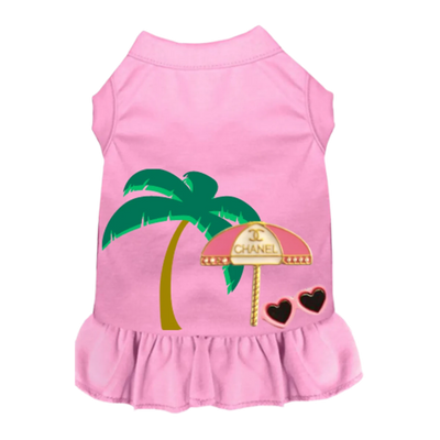 My CC Summer Vacay Dress - Designer Dog Dress by Bark Fifth Avenue - Pets Perfect