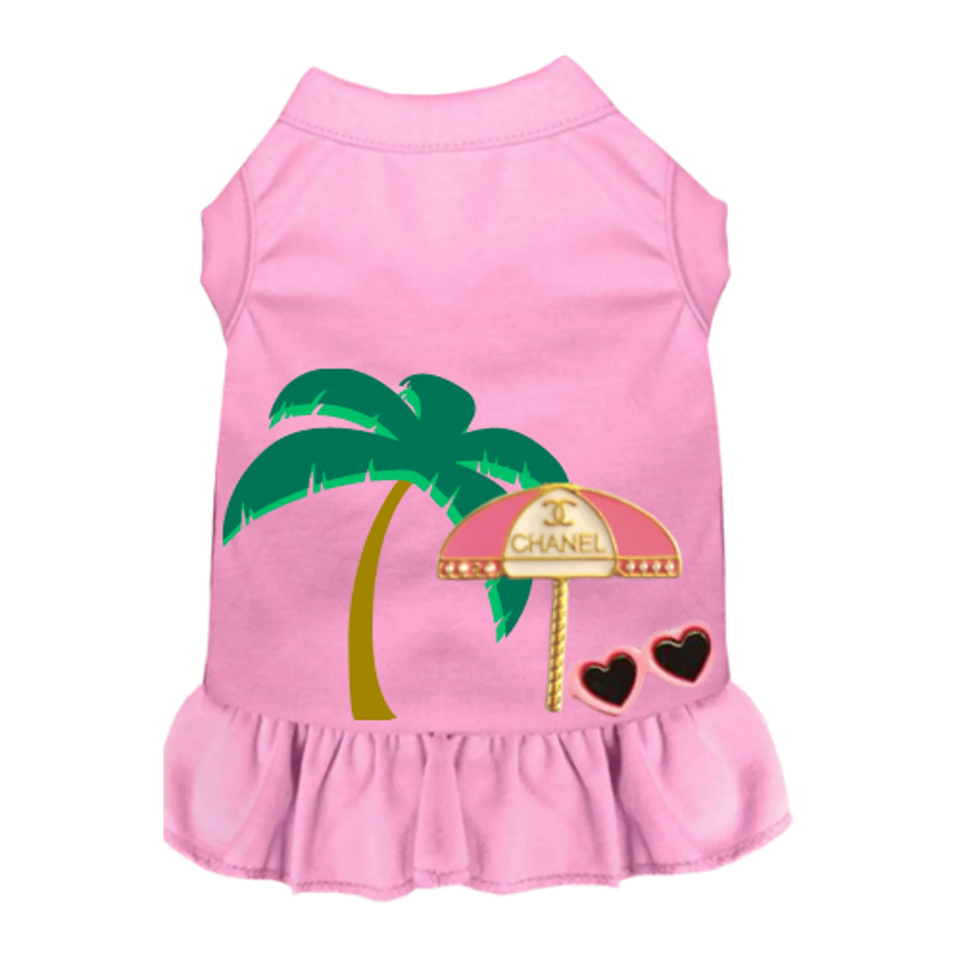 My CC Summer Vacay Dress - Designer Dog Dress by Bark Fifth Avenue, view 22
