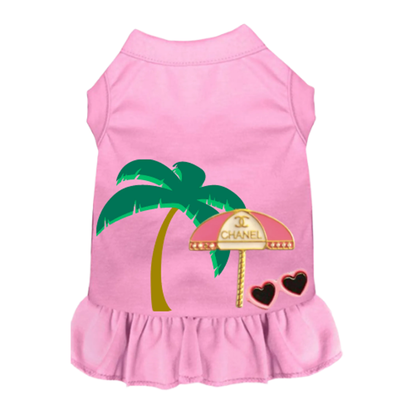 My CC Summer Vacay Dress - Designer Dog Dress by Bark Fifth Avenue