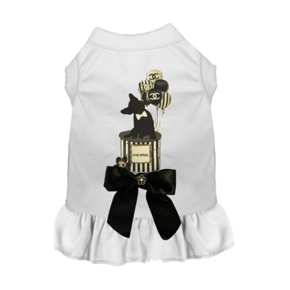 My Chewnel Celebration Dog Tee & Dress by Bark Fifth Avenue - Pets Perfect