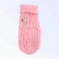 My Cozy Chewnel Knit Sweater by Bark Fifth Avenue - Designer-Inspired Dog Sweater