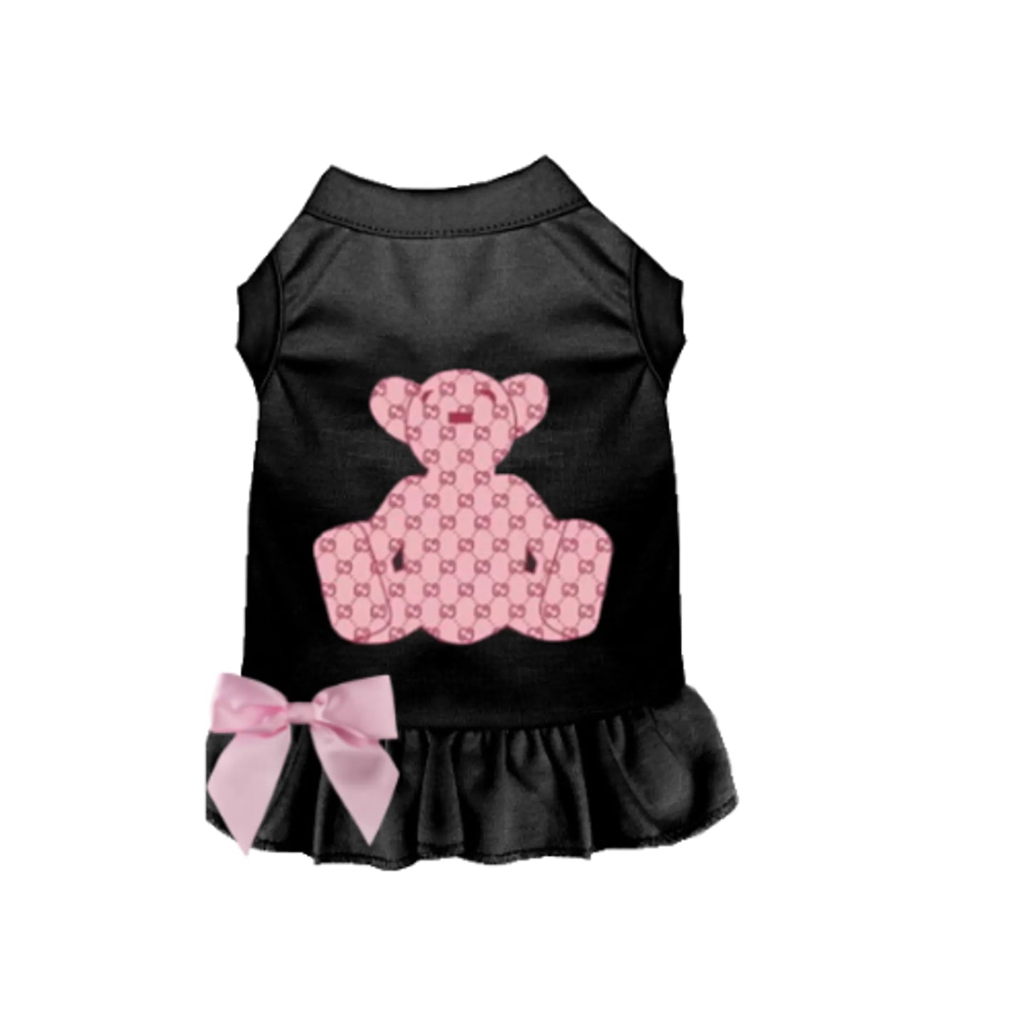 My Cuddly GG Bear Dog Dress and Shirt - Designer-Inspired Dog Apparel by Bark Fifth Avenue