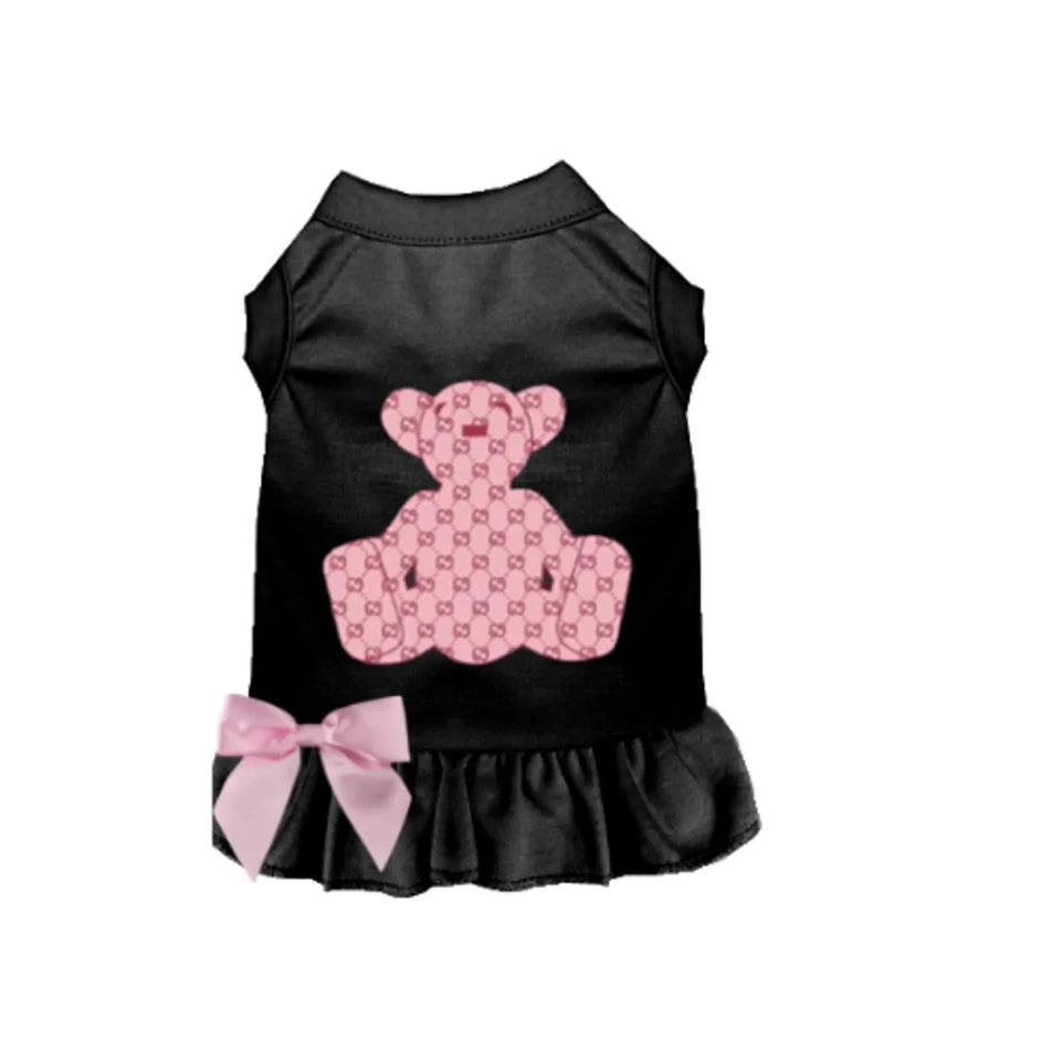 My Cuddly GG Bear Dog Dress and Shirt - Designer-Inspired Dog Apparel by Bark Fifth Avenue - Pets Perfect