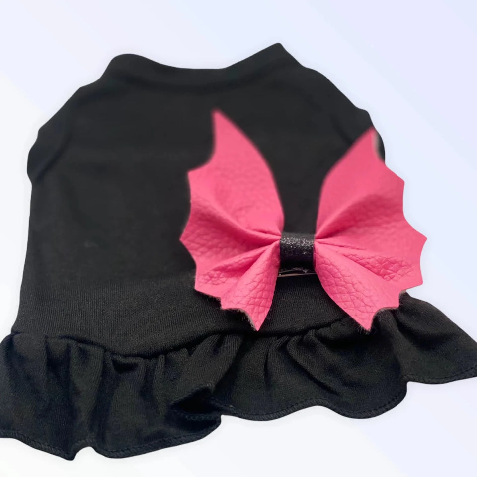 My Fa-BOO-lous Halloween Ruffle Dog Dress - Pets Perfect
