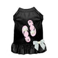 My Favorite Fuzzy Flip Flops Dog Dress by Bark Fifth Avenue