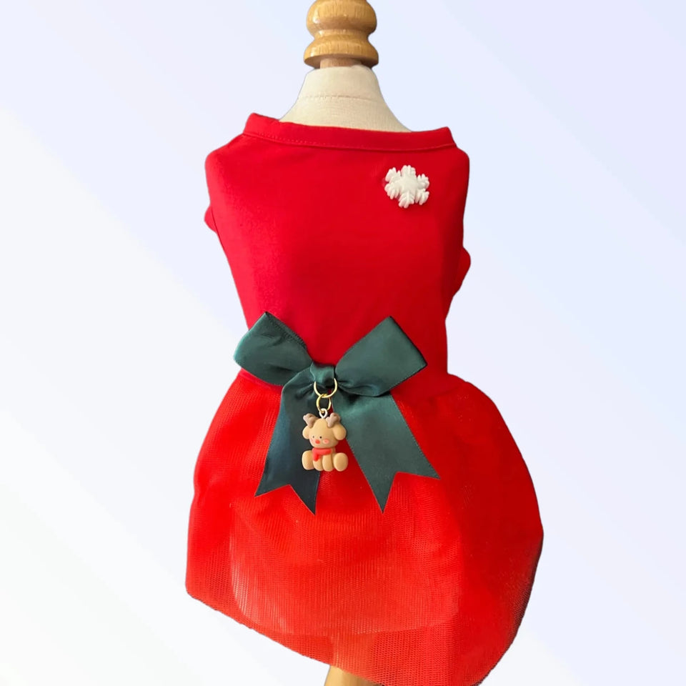 My Favorite Holiday Dress by Bark Fifth Avenue - Pets Perfect
