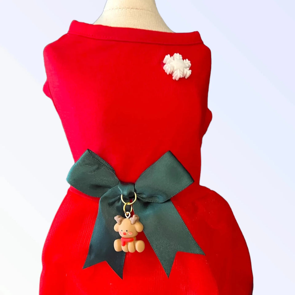 My Favorite Holiday Dress by Bark Fifth Avenue - Pets Perfect