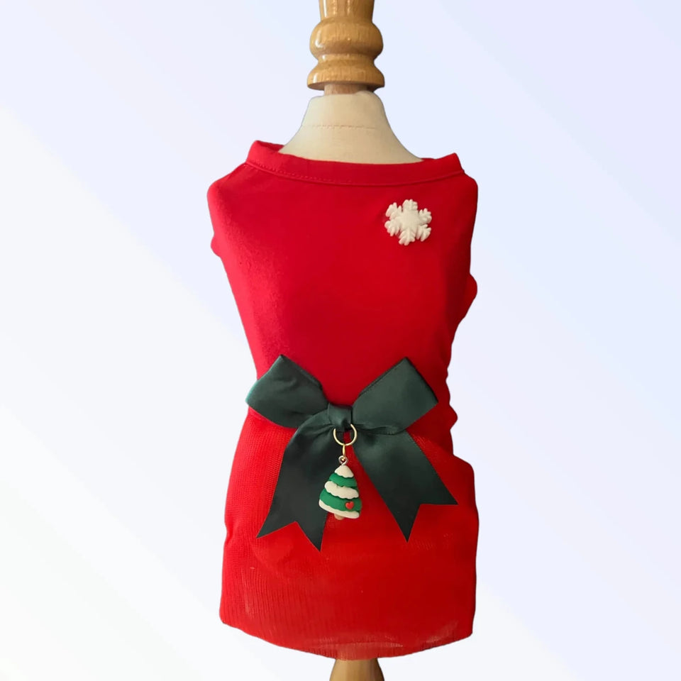 My Favorite Holiday Dress by Bark Fifth Avenue - Pets Perfect