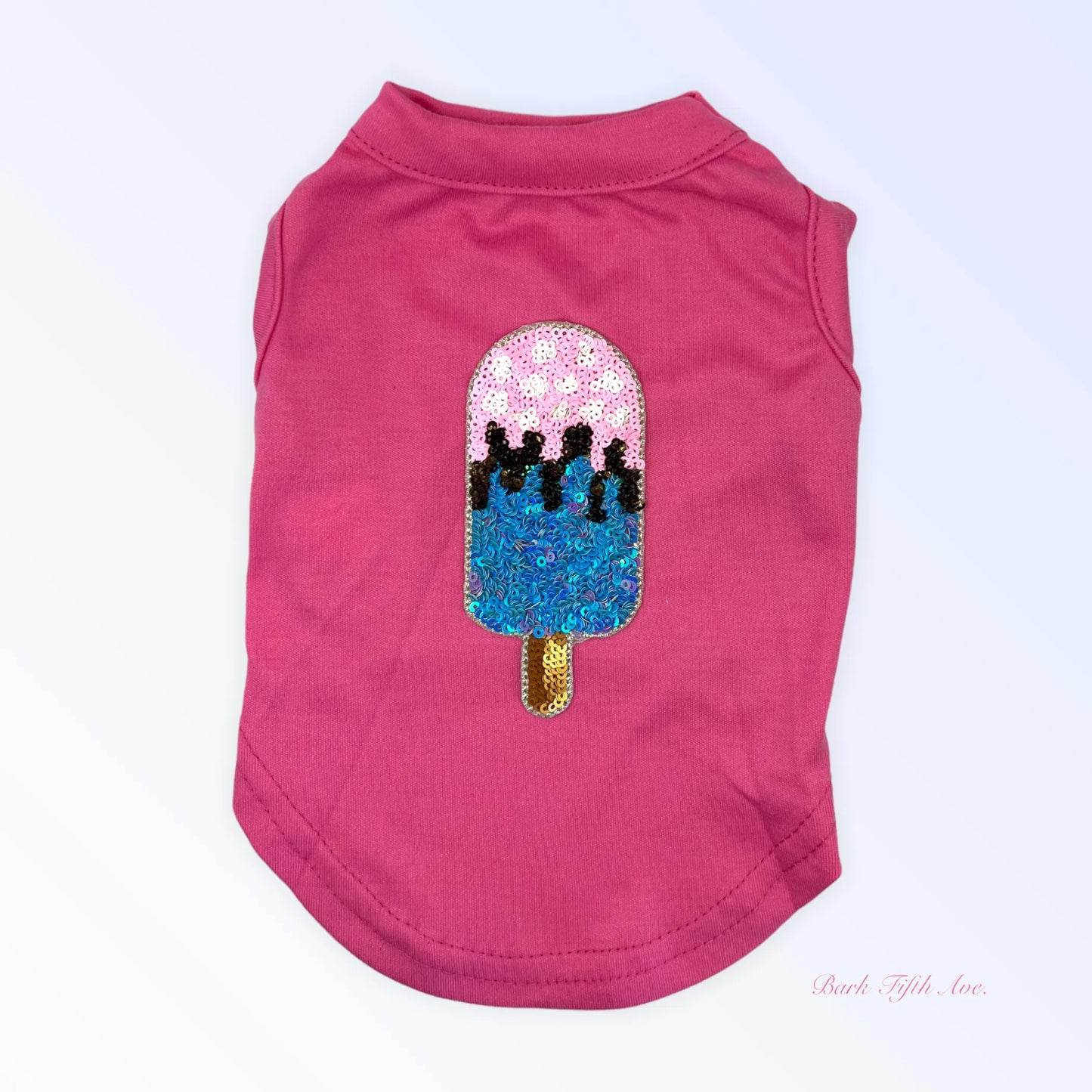 My Favorite Summer Treats - Blue Ice Cream Dog Tee & Dress