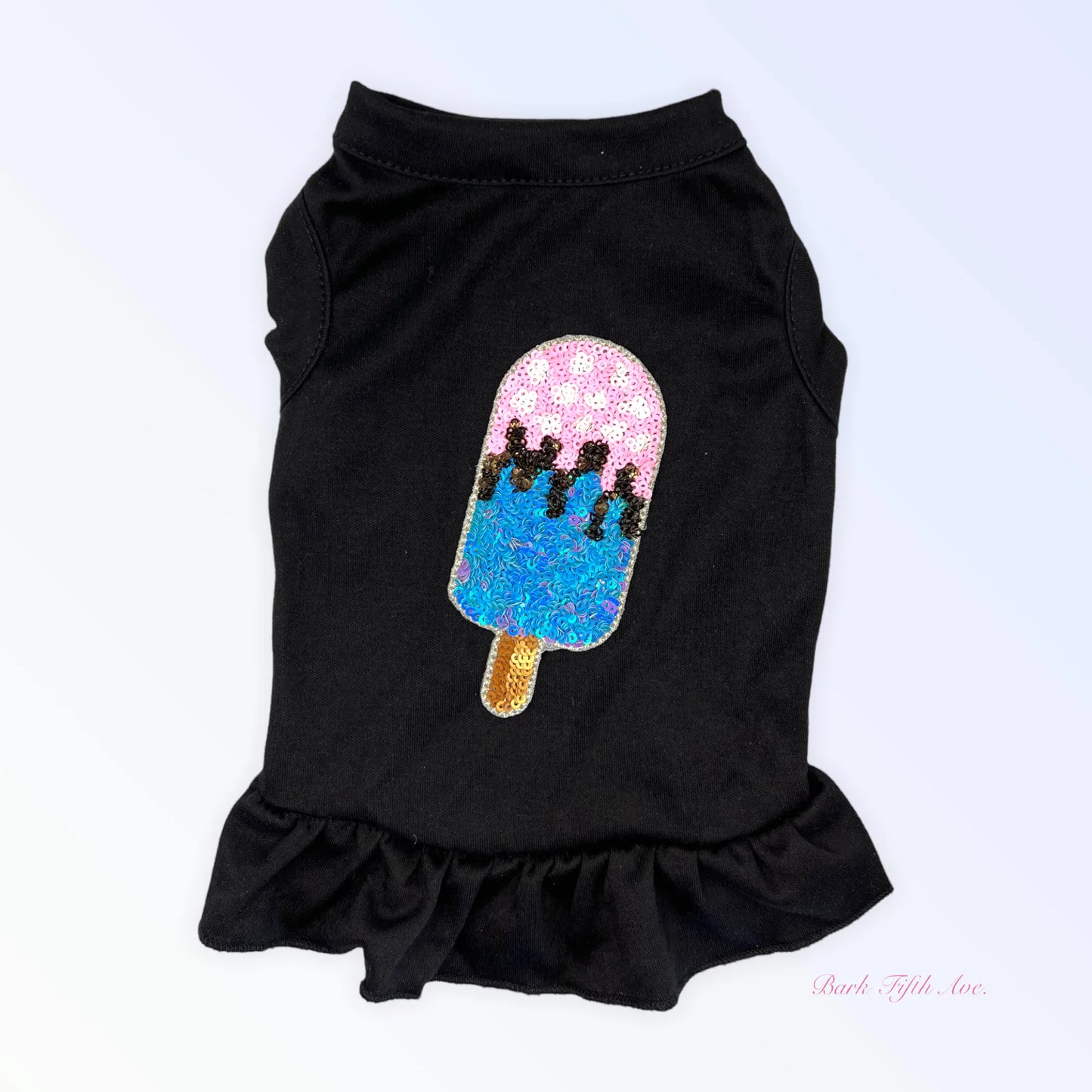 My Favorite Summer Treats - Blue Ice Cream Dog Tee & Dress
