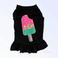 My Favorite Summer Treats - Pink Ice Cream Dog Tee & Dress