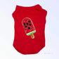 My Favorite Summer Treats - Watermelon Dog Dress & Tee by Bark Fifth Avenue