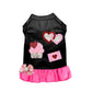 My Favorite Valentine's Treats Dog Dress by Bark Fifth Avenue