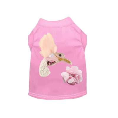 My Furry Hummingbird Outfit - Dog Tee and Dress by Bark Fifth Avenue - Pets Perfect
