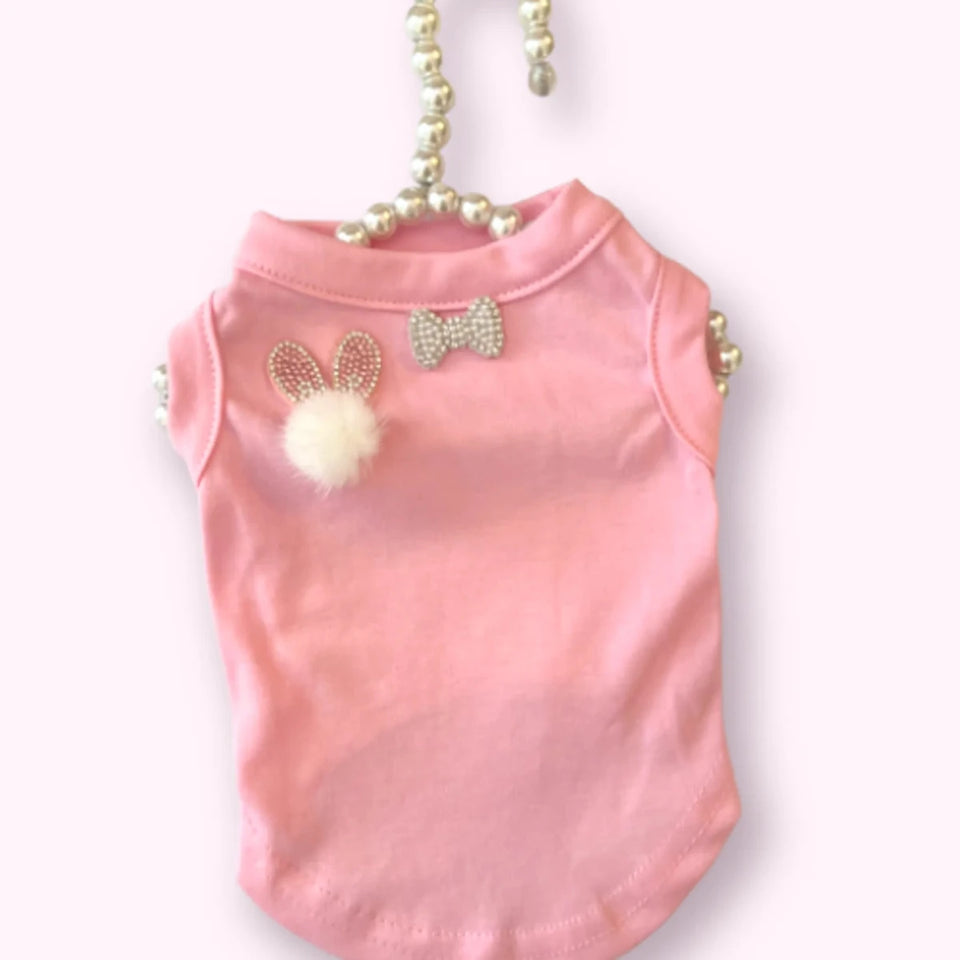 My Fuzzy Easter Bunny Dog Shirt by Bark Fifth Avenue - Pets Perfect