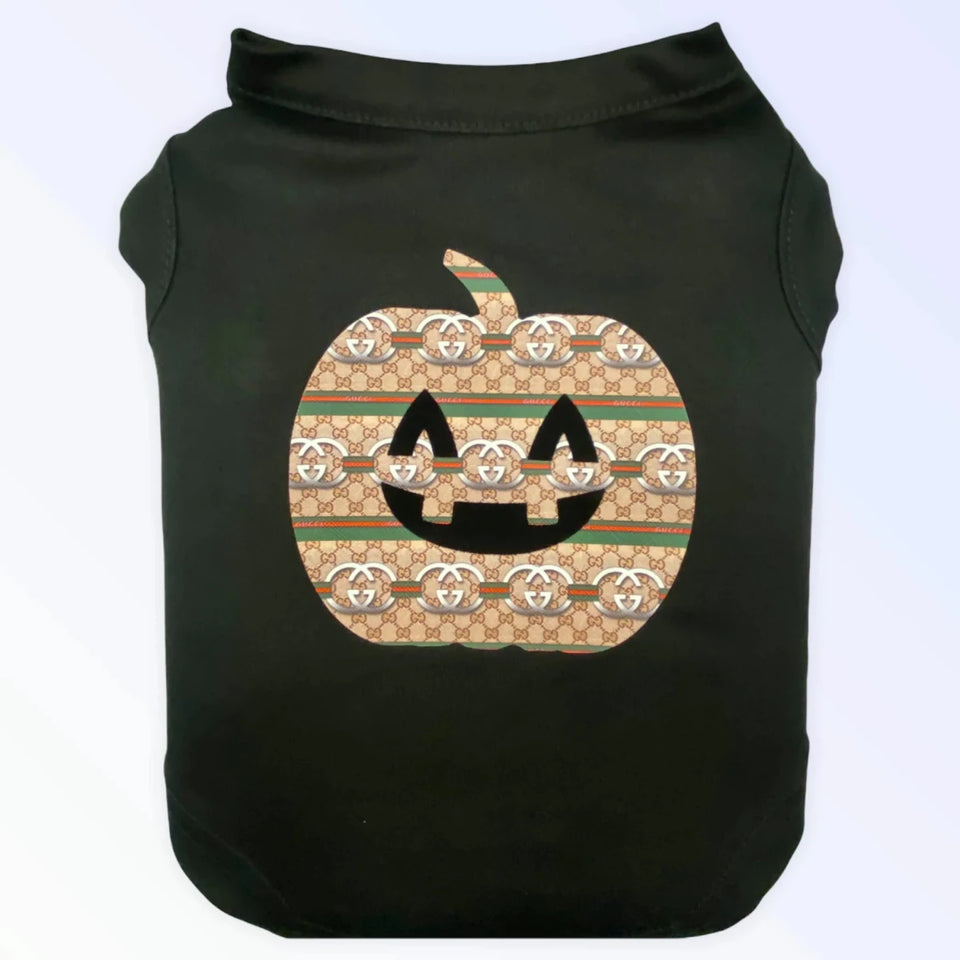 My GG Pumpkin Halloween Dog Dress & Tee by Bark Fifth Avenue - Pets Perfect