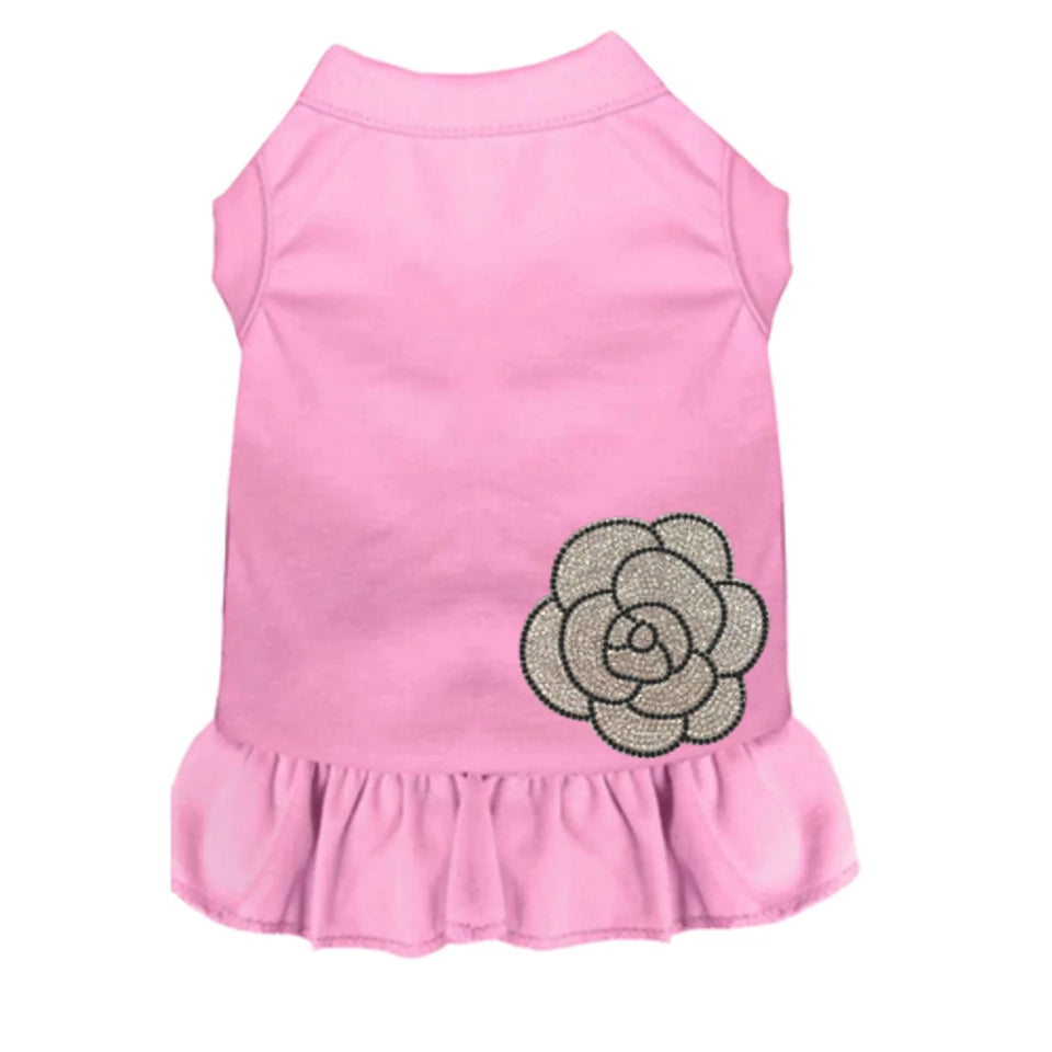 My Glam Camellia Dog Dress and Tee by Bark Fifth Avenue - Pets Perfect
