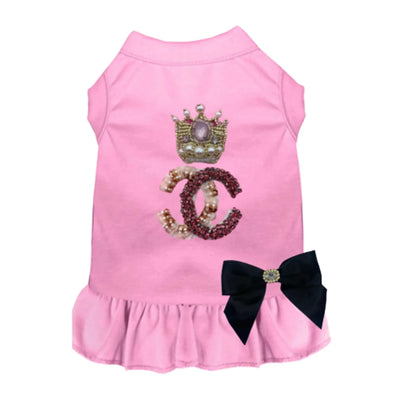 My Pretty Pretty Princess Dress - Rhinestone Dog Dress by Bark Fifth Avenue - Pets Perfect