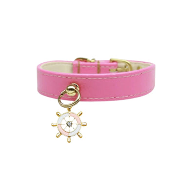 Nautical Dog Charm Dog Collar - Pets Perfect