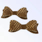 Nude Python Hair Barrette for Dogs by Bark Fifth Avenue - 5" Alligator Clip