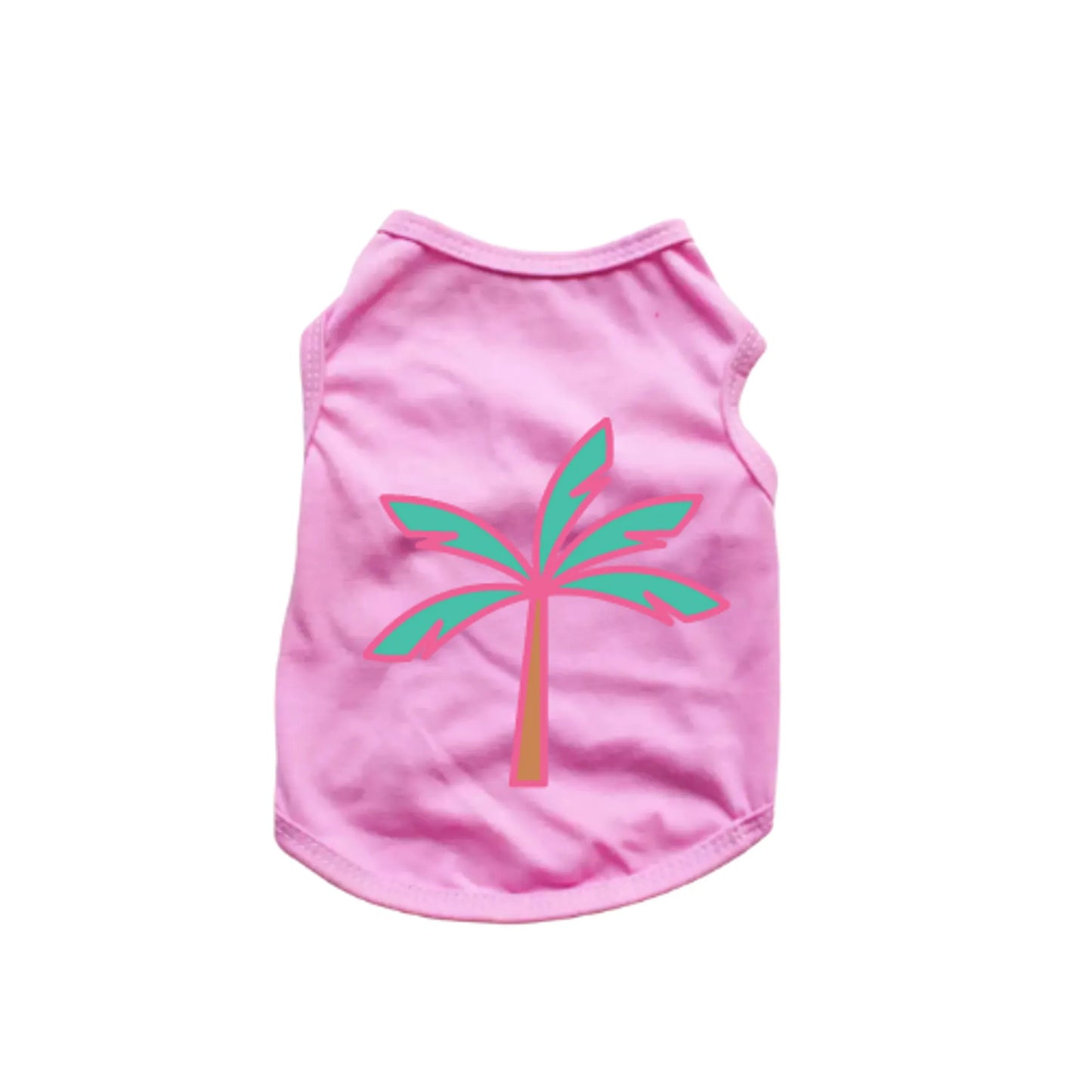 Palm Tree Tank Top for Dogs by Bark Fifth Avenue