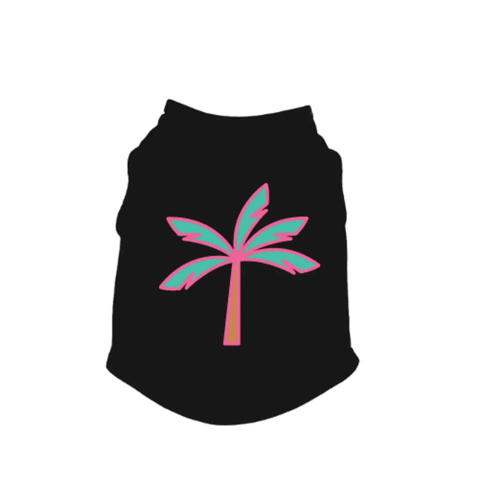 Palm Tree Tank Top for Dogs by Bark Fifth Avenue - Pets Perfect
