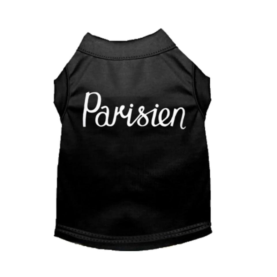 Parisien Dog Tee and Dress - Schitt's Creek Inspired Dog Apparel by Bark Fifth Avenue - Pets Perfect
