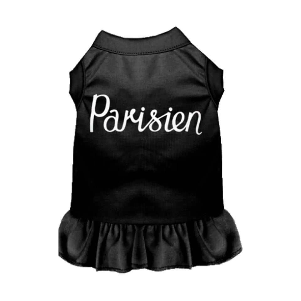 Parisien Dog Tee and Dress - Schitt's Creek Inspired Dog Apparel by Bark Fifth Avenue - Pets Perfect