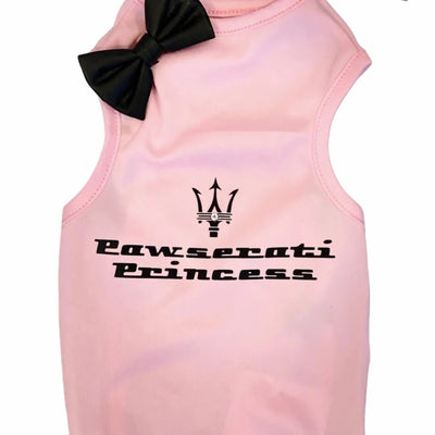 Pawserati Princess Tee - Pink by Bark Fifth Avenue - Pets Perfect