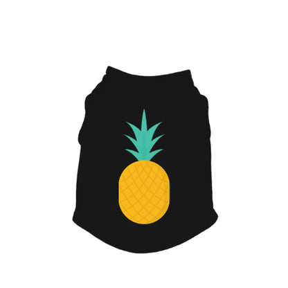 Pineapple Tank Top for Dogs - Sleeveless Summer Dog Shirt