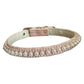 Pretty in Pink Pearl and Rhinestone Collar