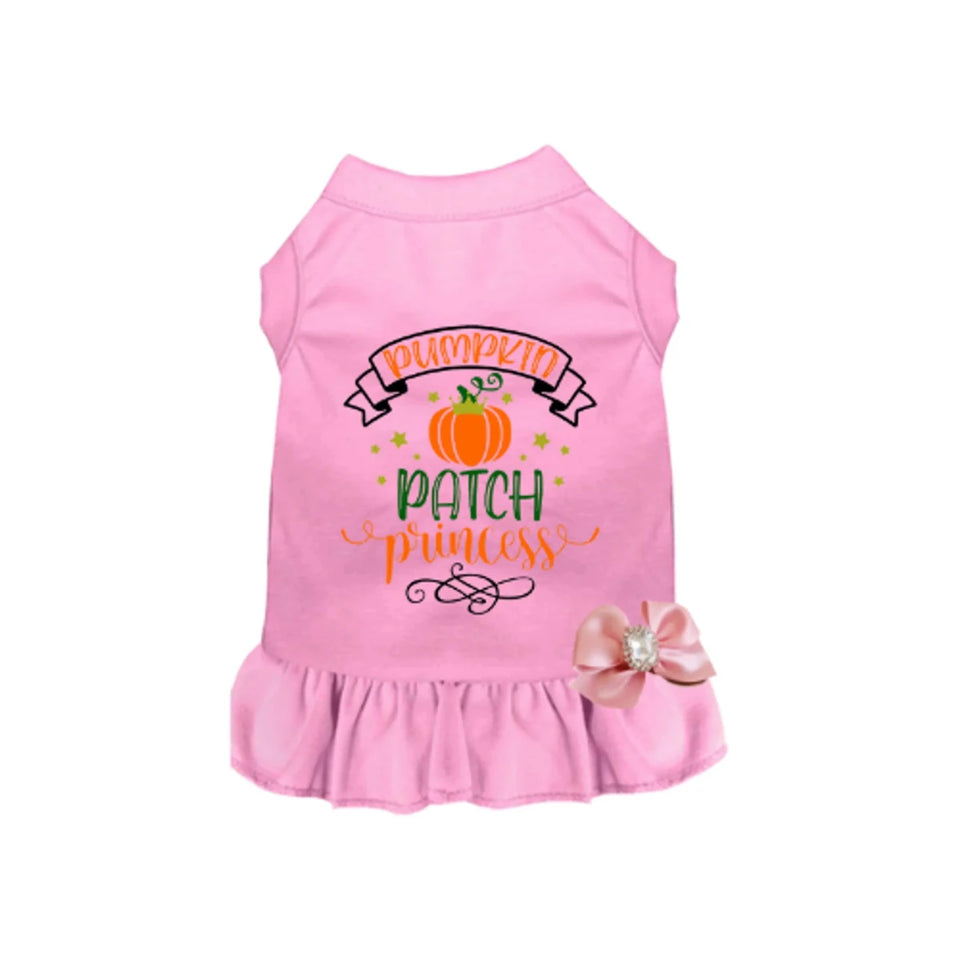 Pumpkin Patch Princess Dog Dress by Bark Fifth Avenue - Pets Perfect
