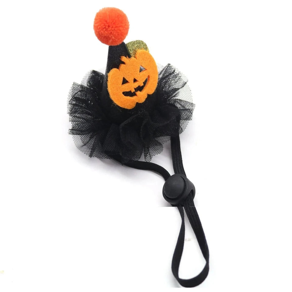 Pumpkin Witch Wizard Hat - Pets Perfect