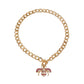 Rainbow Bee Toggle Necklace