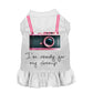 Ready For My Closeup Dog Dress - Summer Dog Apparel by Bark Fifth Avenue