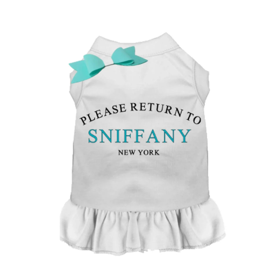 Return to Sniffany Dog Tee and Dress by Bark Fifth Avenue - Pets Perfect