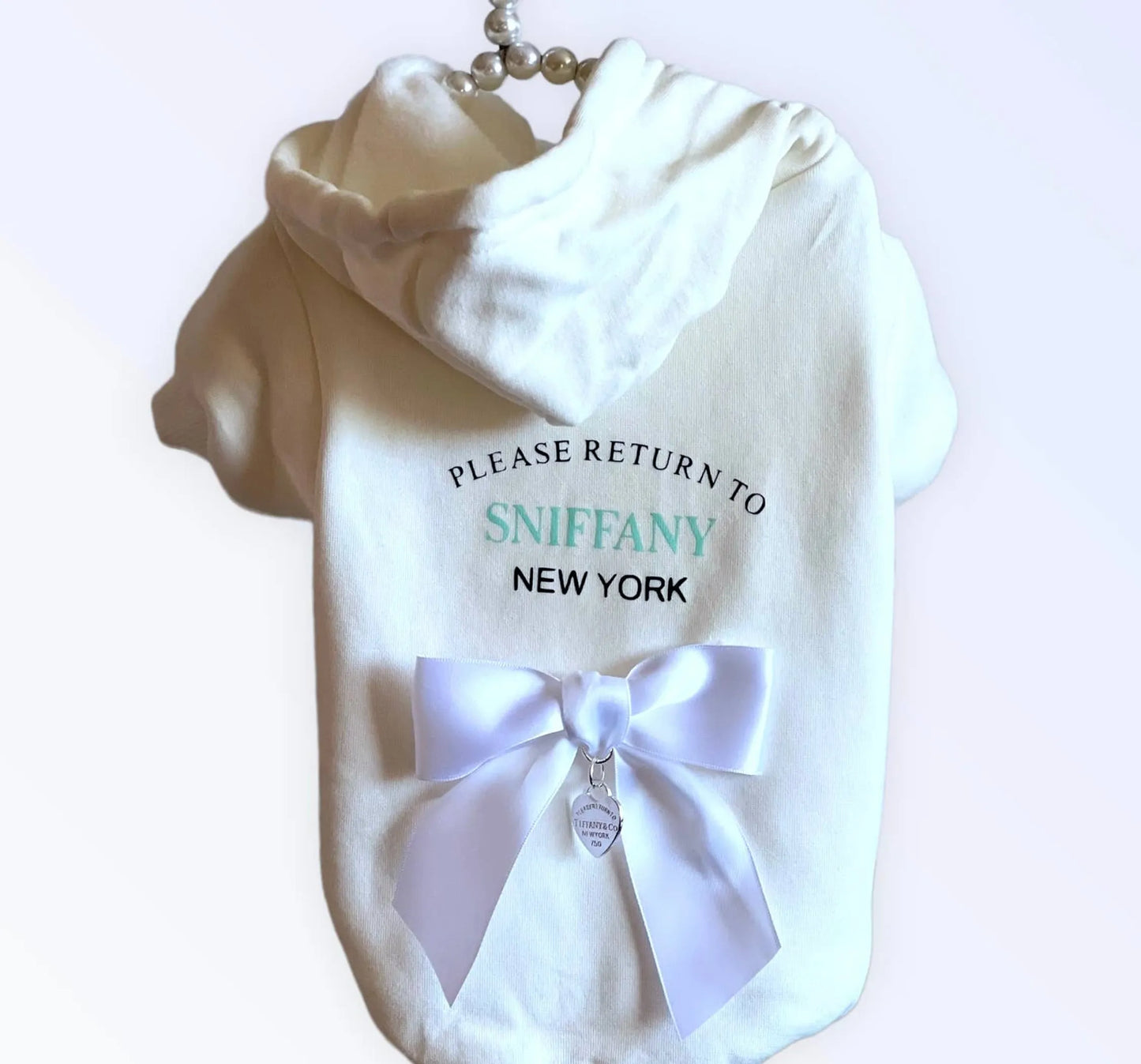 Return to Sniffany Hoodie - Designer Dog Hoodie by Bark Fifth Avenue