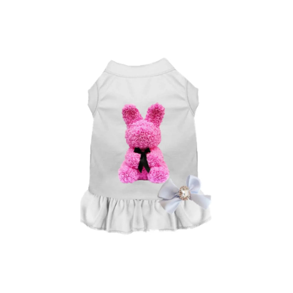 Bark Fifth Avenue Rose Bunny Loves Me Dog Dress & Tee - Pets Perfect