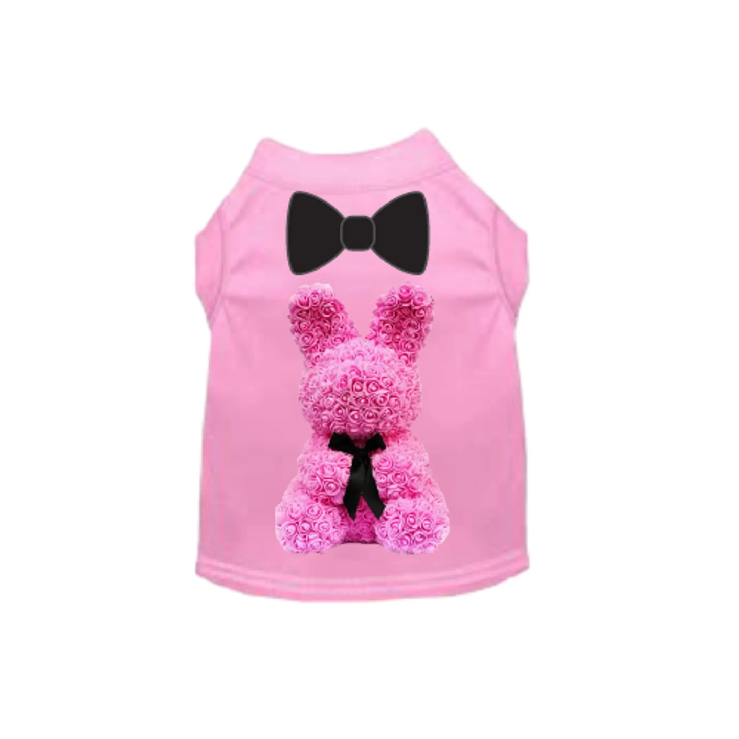 Bark Fifth Avenue Rose Bunny Loves Me Dog Dress & Tee