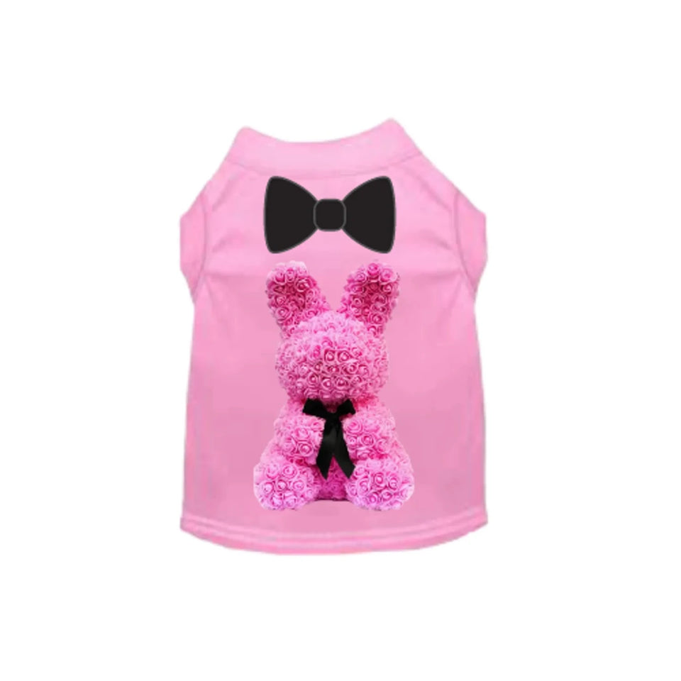 Bark Fifth Avenue Rose Bunny Loves Me Dog Dress & Tee - Pets Perfect