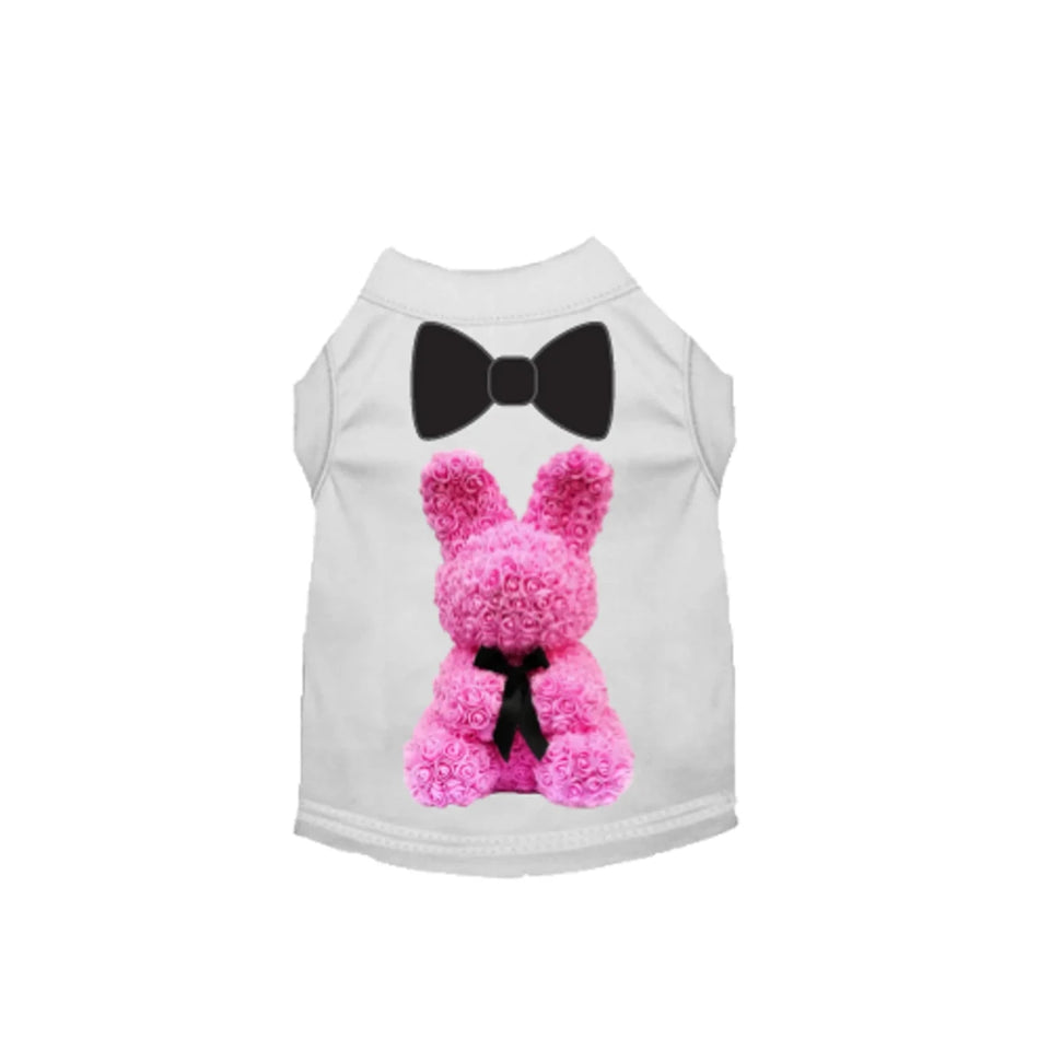 Bark Fifth Avenue Rose Bunny Loves Me Dog Dress & Tee - Pets Perfect
