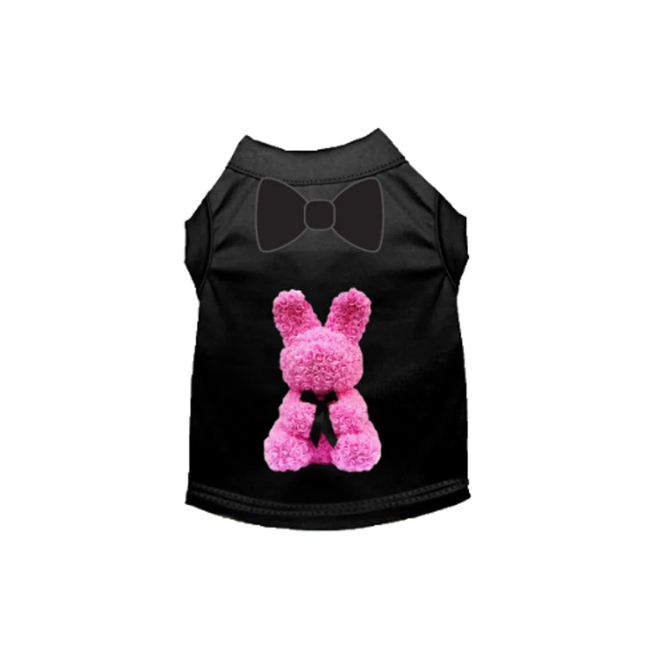 Bark Fifth Avenue Rose Bunny Loves Me Dog Dress & Tee - Pets Perfect