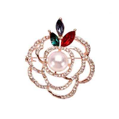 Rose Gold Pearl Brooch by Bark Fifth Avenue - Pets Perfect