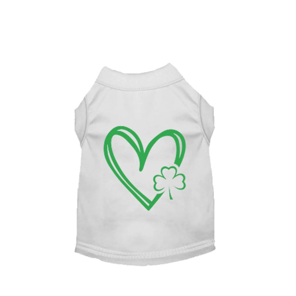 Bark Fifth Avenue Shamrocks & Hearts Dog Dress & Tee - Pets Perfect