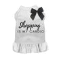 Shopping is My Cardio Dog Tee and Dress by Bark Fifth Avenue