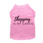 Shopping is My Cardio Dog Tee and Dress by Bark Fifth Avenue