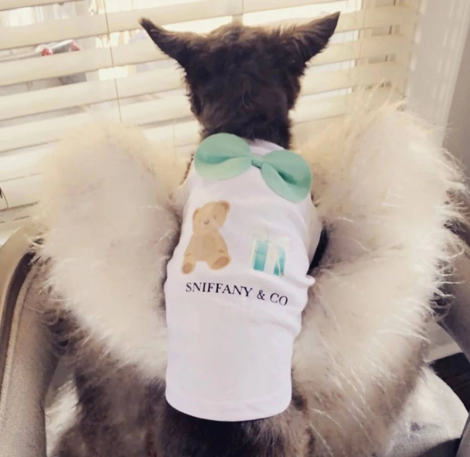 Sniffany Bear Dog Outfit - Designer-Inspired Dog Clothing by Bark Fifth Avenue - Pets Perfect