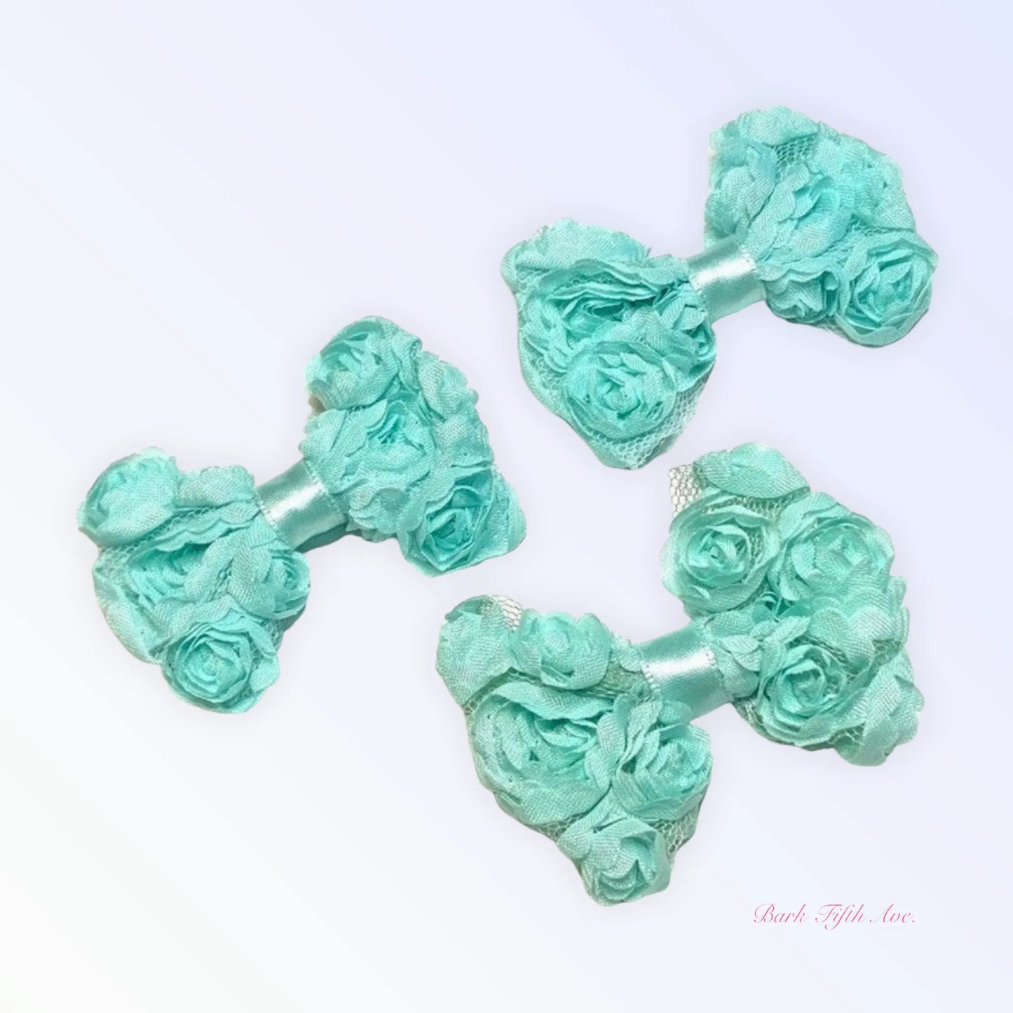 Sniffany Chiffon Bow by Bark Fifth Avenue - Dog Hair Bow Accessory