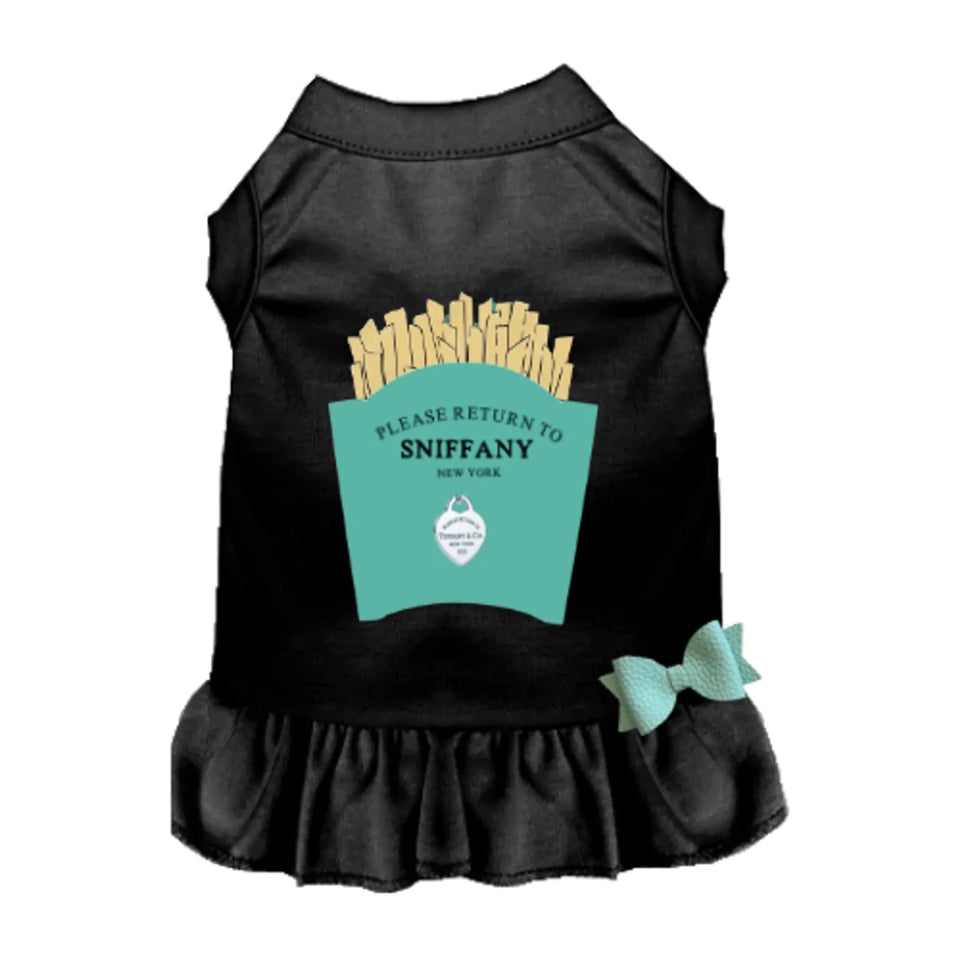Sniffany French Fries Dog Shirt & Dress by Bark Fifth Avenue - Pets Perfect