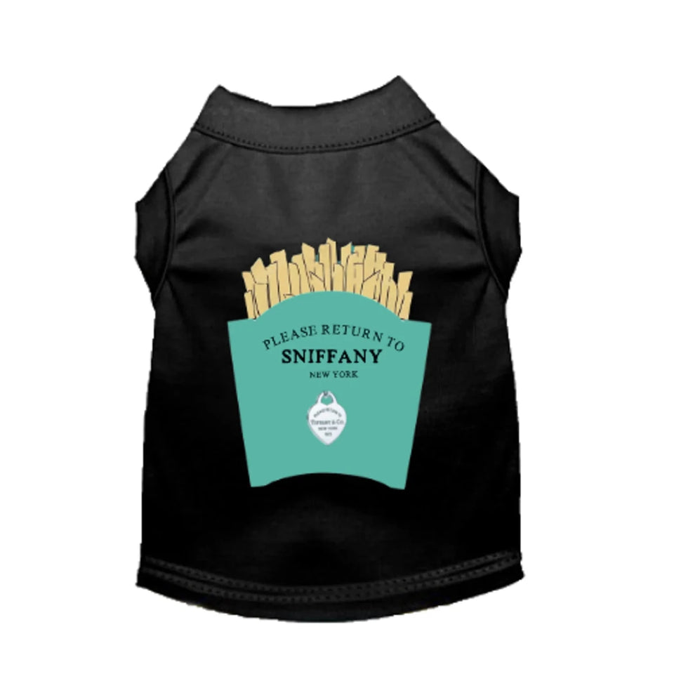 Sniffany French Fries Dog Shirt & Dress by Bark Fifth Avenue - Pets Perfect